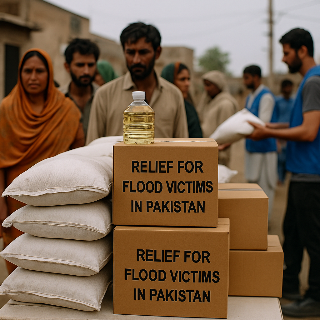 پاکستان میں سیلاب متاثرین کے لیے امدادی پیکج کا اعلان