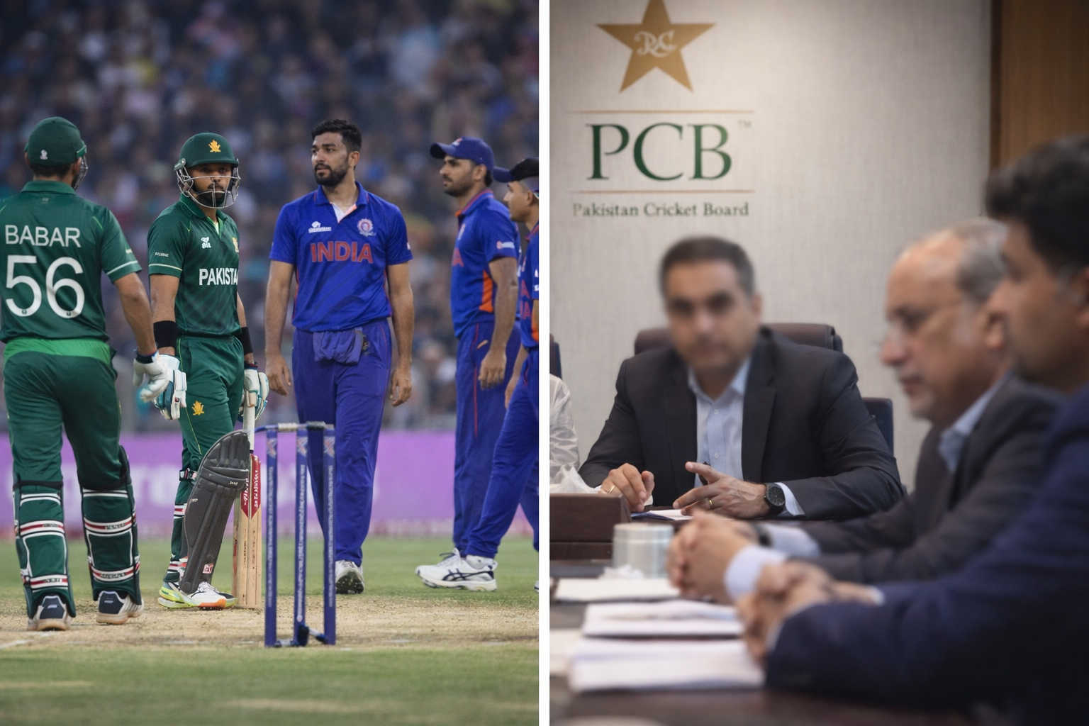 ٹی ٹوئنٹی ورلڈ کپ میں پاک بھارت میچ خطرے میں