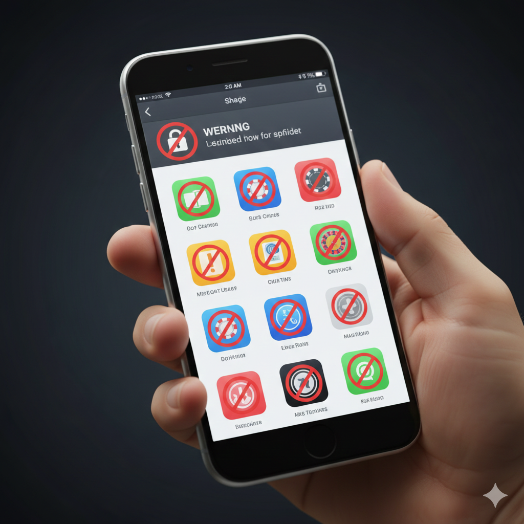 آن لائن بیٹنگ کے خلاف بڑا ایکشن، سینکڑوں سائٹس بند