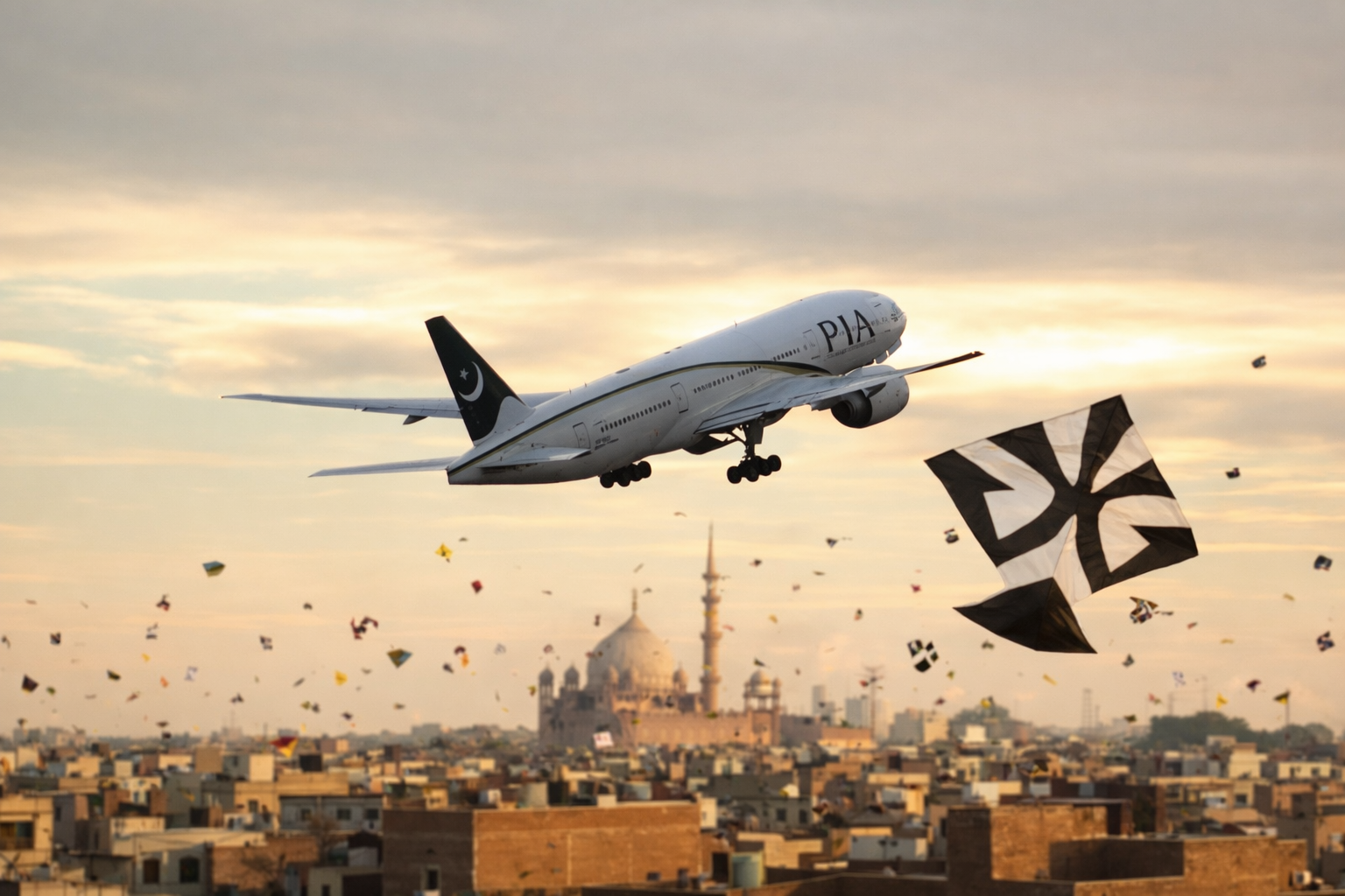 بسنت پر لاہور ائیرپورٹ کے اطراف پتنگ بازی پر مکمل پابندی